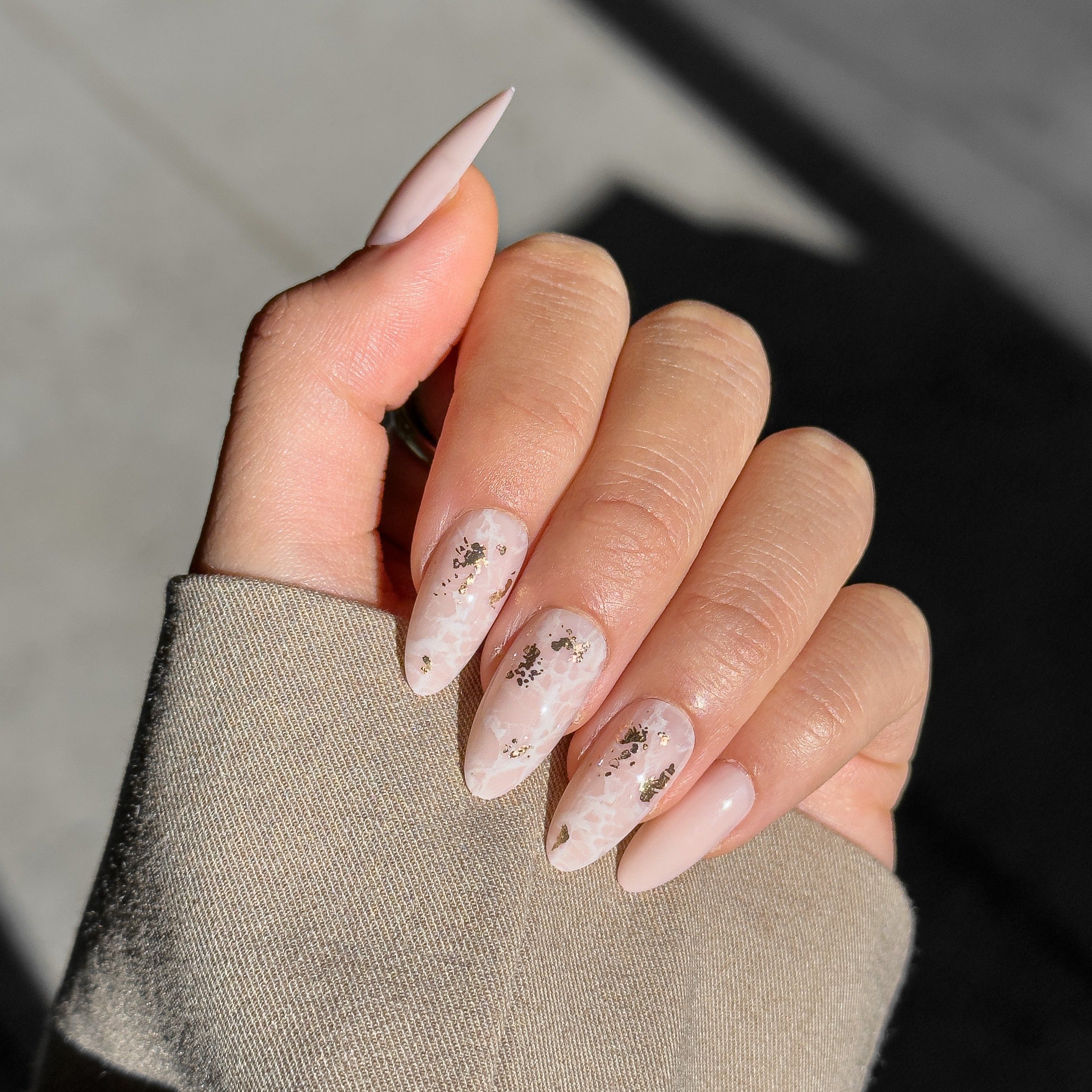 Rose Gold - Long Almond