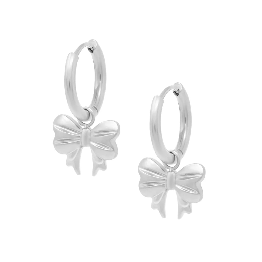 Rosella Bow Hoop Earrings